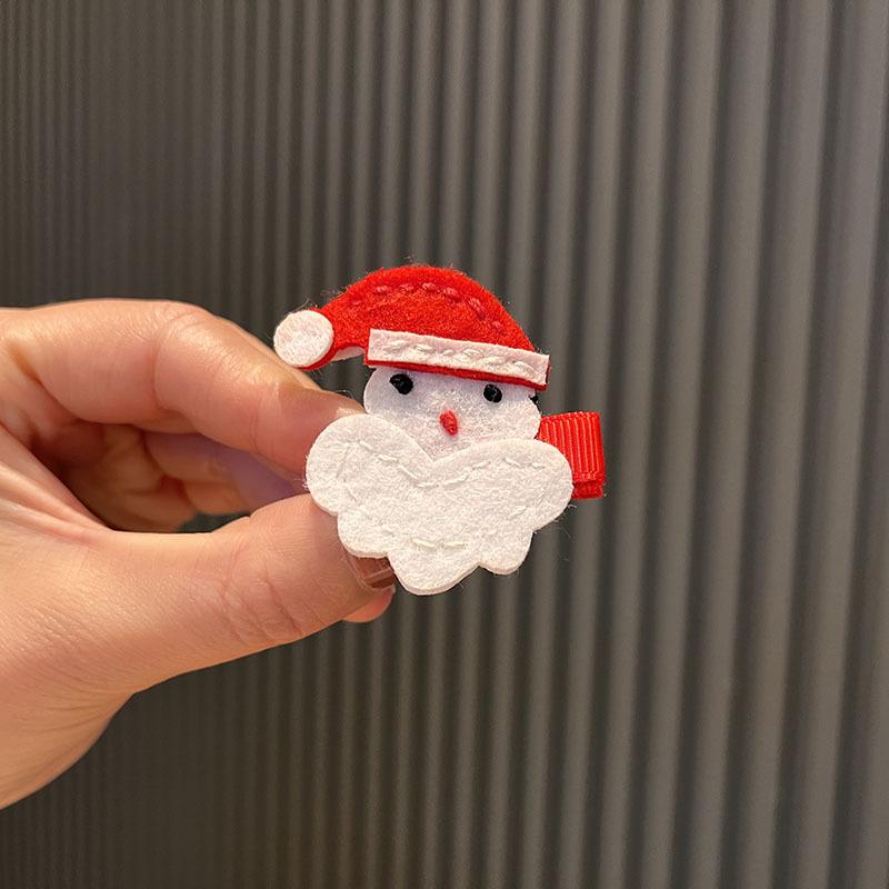 Mori Style Cartoon Santa Hair Clip for Children & Parent-Child Photography