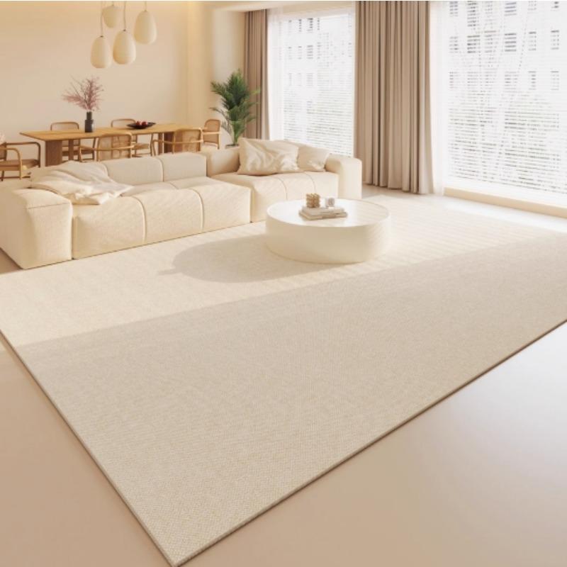 Light Luxury Advanced Living Room Carpet Nordic Modern Large Size Sofa Coffee Table Rug Simple Home Decor Bedroom Bedside Mat