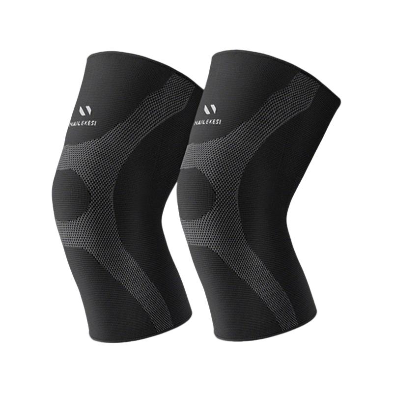 

Extra Large Knee Brace for 40-150KG Plus-Size Sports Knee Brace Running Jumping Hiking Knee Support Anti-slip Silicone Knee Pads S (40-55KG) чорний