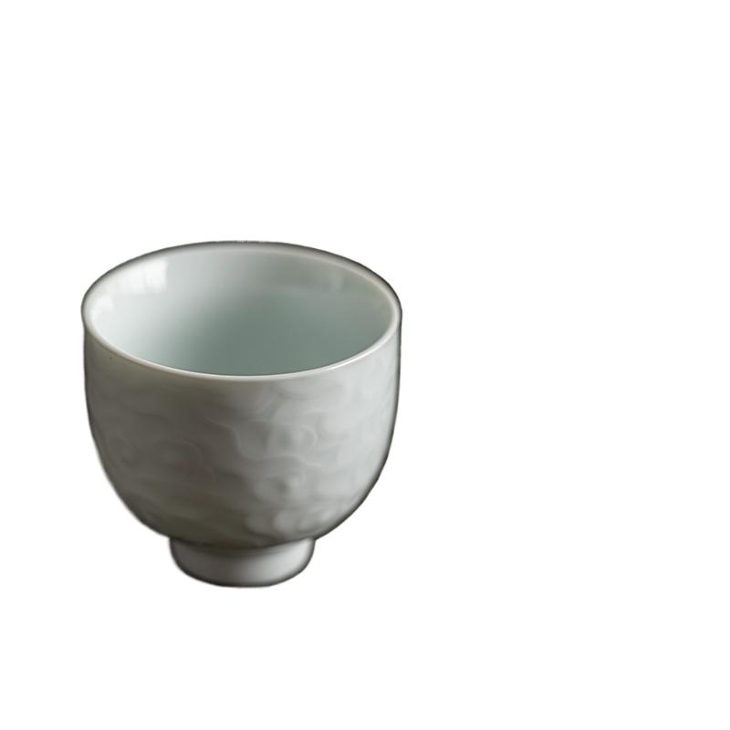 Ceramic retro master cup Kung Fu tea cup personal cup tea cup tea room tea cup household anti-scalding tea cup