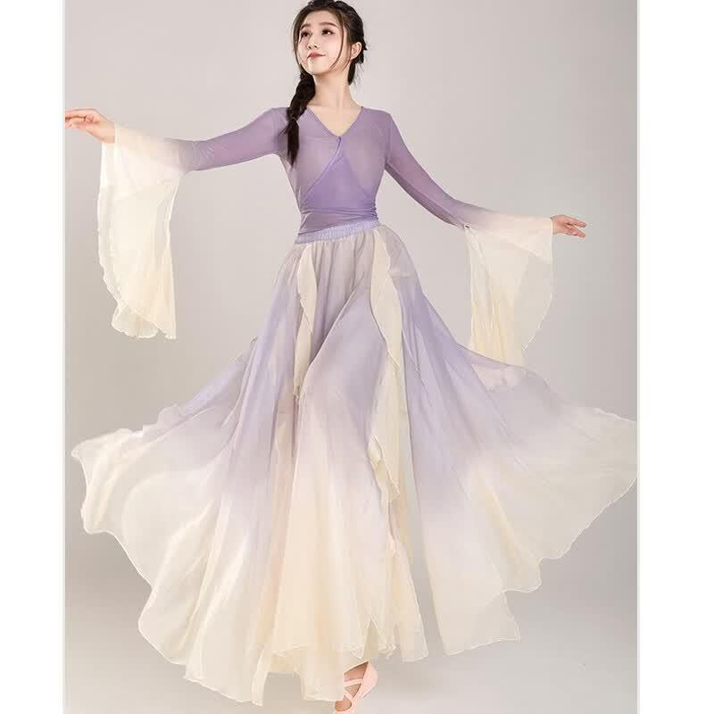 Women's Flowing Classical Chinese Dance Performance Dress