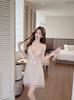 Sexy Pajamas Women's Mesh Yarn Suspender Pajamas 1011 New Bow Double-layer Yarn Girly Pajamas Dress
