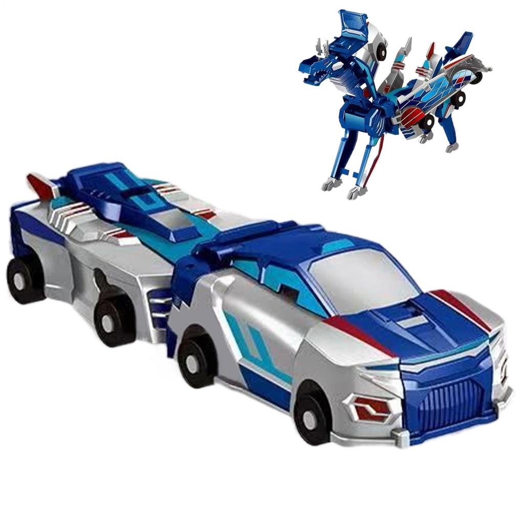 Transforming Dinosaur And Car Toy, Toys For Kids, UnicornCrash Reaction Robot Vehicle Set