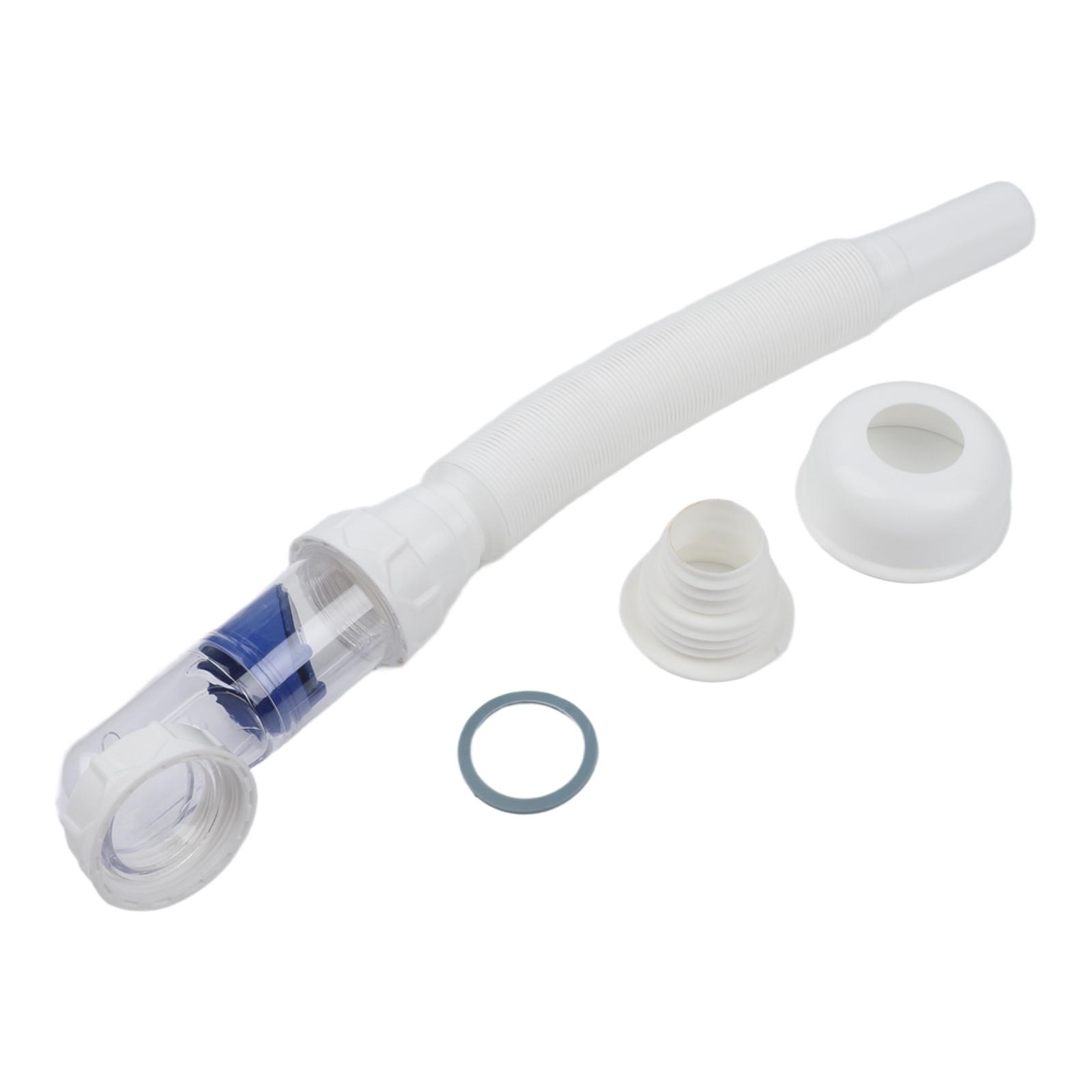 

Flexible Drainage Pipe Extendible Drain Pipe Compatible With G1-1 2 Sink Versatile For Drainage Systems Bathroom Drainage China Mainland