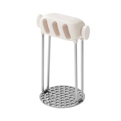 Nerezový mačkač na brambory Mačkač na cukroví Lis na pyré Fialová sladká brambora Dýně Struhadlo Výrobci Nástroje Drtič Kuchyňské doplňky