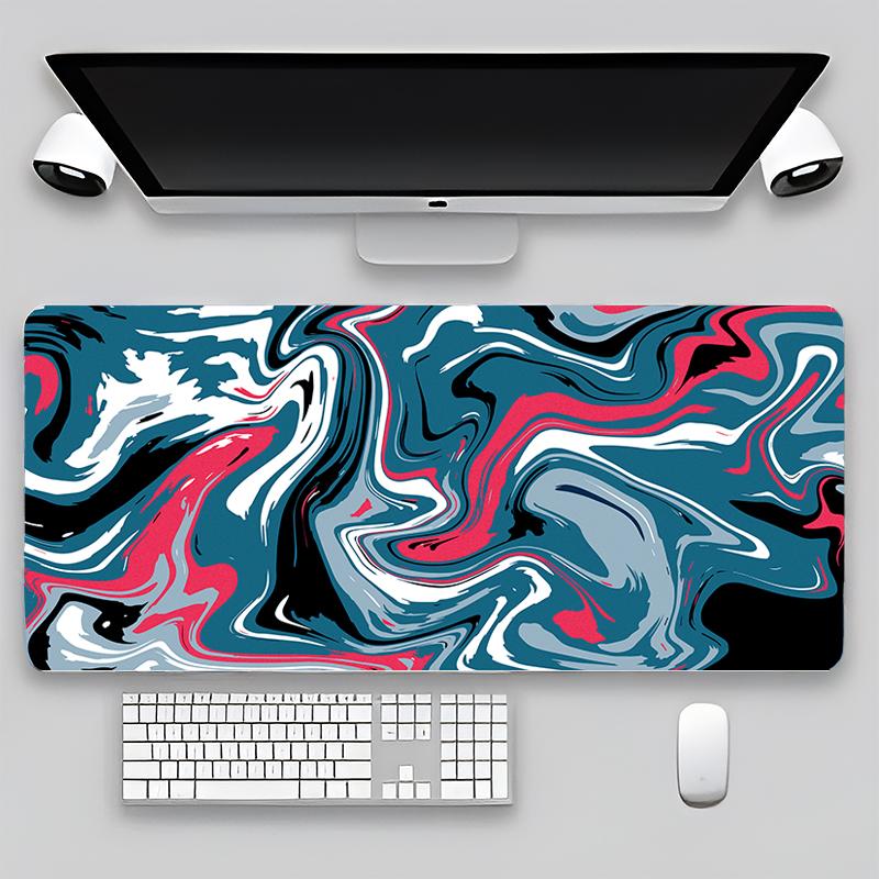 Terrain Map Contours Keyboard Gamer Carpet Rubber Mat Full Gamer Pc Keyboard Mouse Gamer Table Gaming Pc 90x40cm