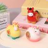 2026  Creative Horse Cute Statue Key Chain Pendant Home Office Desktop Ornaments Funny Toys