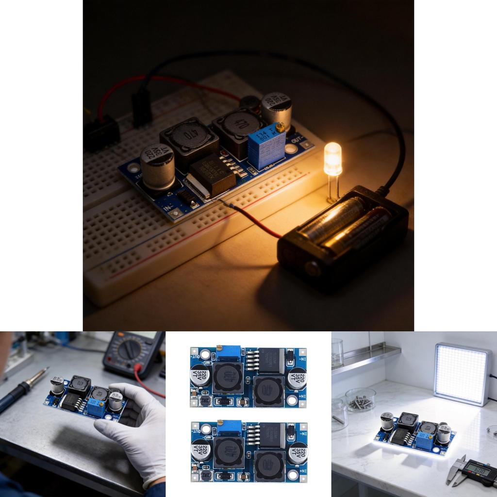 Xl6009 Solar Power Converter With Adjustable Voltage For Diy Projects And Instruments