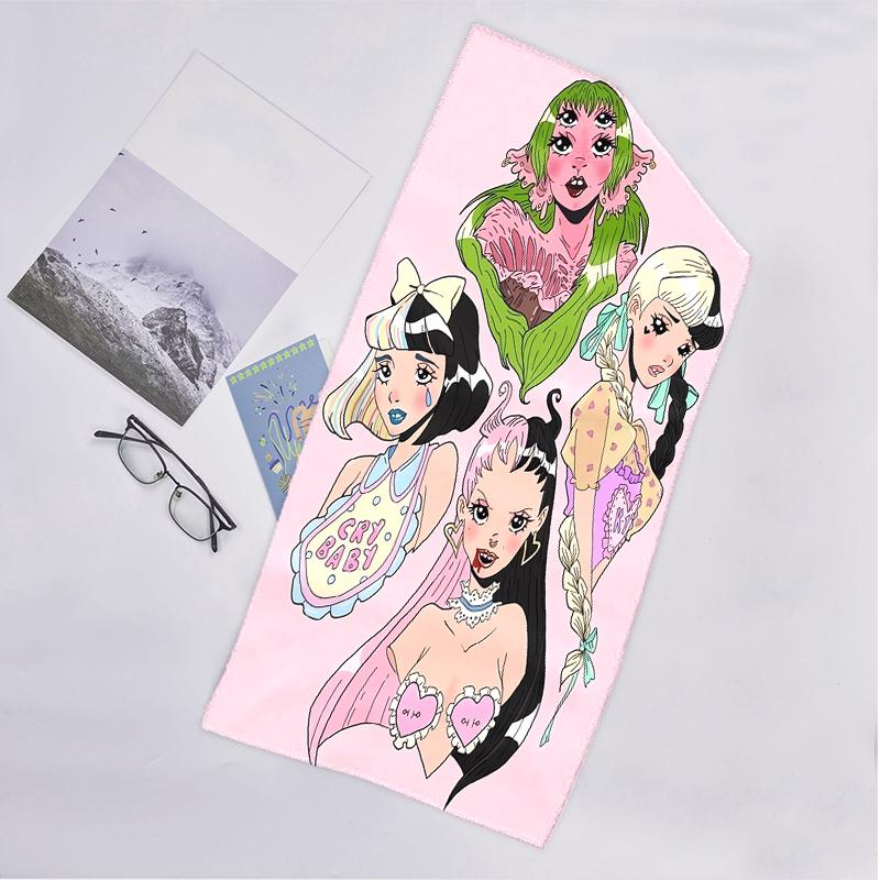 Melanie Martinez Fashion Beach Towel: Ideal for Summer Adventures Soft, Absorbent and Quick Drying Suitable for Swimming and Bathing
