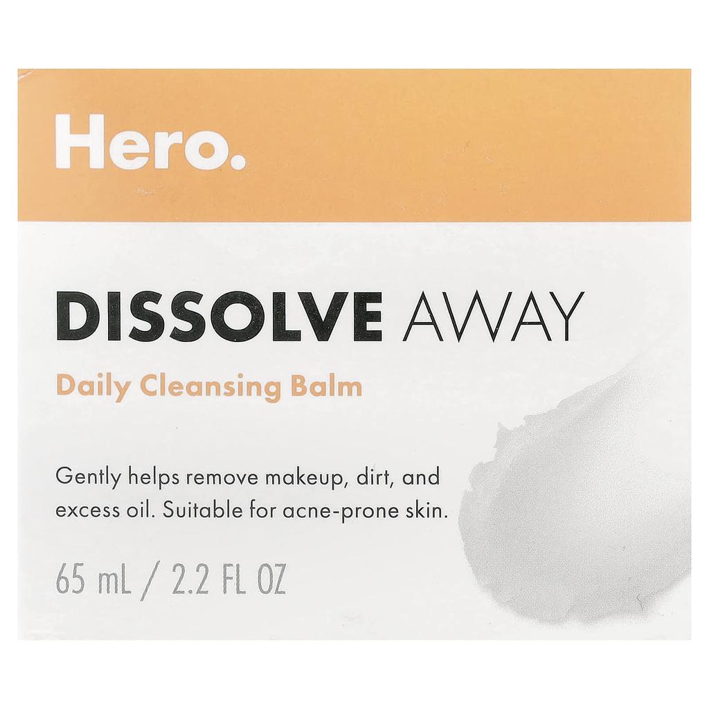 Hero Cosmetics, Dissolve Away, Daily Cleansing Balm, 65ml (2.2 fl oz)