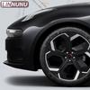LINNUNU 4Pcs For ZEEKR 001 7X 2026 Car Wheel Hub Center Cap ABS Snap-on Styling Badge Rim Cover Exterior Decoration Accessories