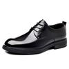 Men's British Style Genuine Leather Oxford Shoes for Formal and Wedding Events