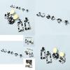 Trendy Acrylic Leopard Print Star Shape Earrings Perfect For Birthdays Holidays
