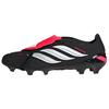 Predator League Zagięty Język FG Czarny Rdzeń Chmurowy Biały Lucid Czerwony Unisex Trampki JS0425