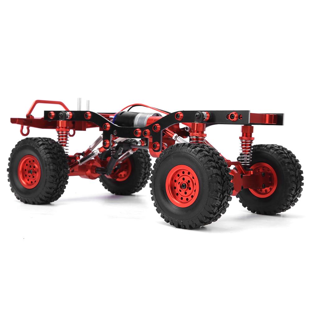 Car Frame Upgrade Part with Electronic Devices Fit for WPL C24 C14 1 16 RC Car