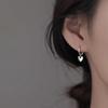 Female Niche High-end Heart-shaped Earrings
