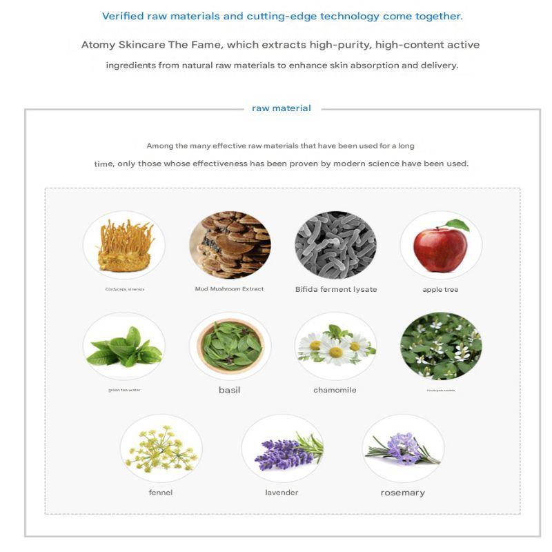 Atomy Das Fame Toner 150ml & Lotion 135ml Hautpflege-Set