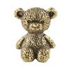 Brass Bear Handle Decorative Pull Home Decoration Cabinet Knob Wardrobe Door Pull for Closet Bathroom Kindergarten Gate Home