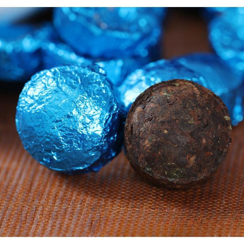 

500 г Чай Юньнань Пуэр Мини Семицветный Маленький Золотой Туо Нуок Сян Спелый Туо