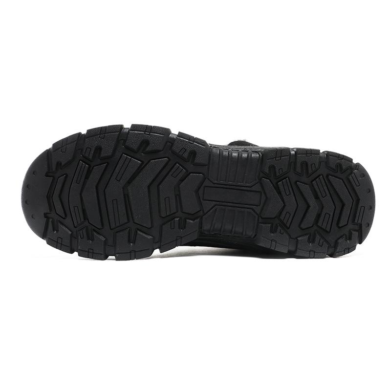 Winter Men's Hiking Boots High-top Warm Plush Outdoor Shoes
