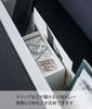 Yamazaki Jitsugyo Slim Desk Organizer White, Š50 x H5 x Tower Storage Box, úložný prostor na stůl, cca 5985. V 8,2 cm
