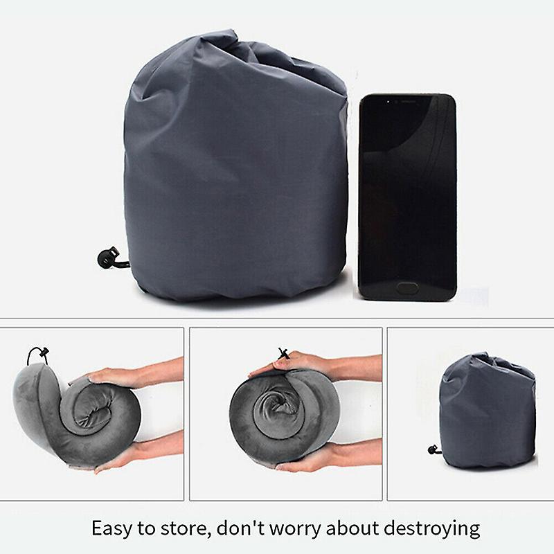 Travel Neck Pillow Memory Foam U-shaped Neck Support Headrest Travel Pillows New