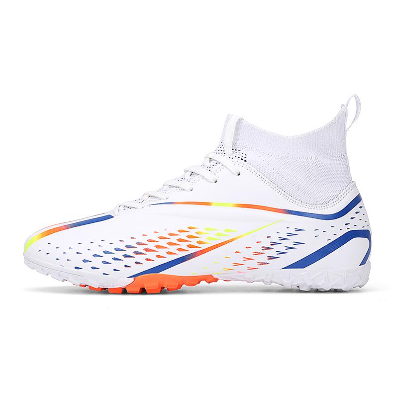 Men's FG/TF Football Boots High-Top Soccer Shoes Kids Anti-Slip Grass Training Soccer Cleats High Quality Boots  New Arrival