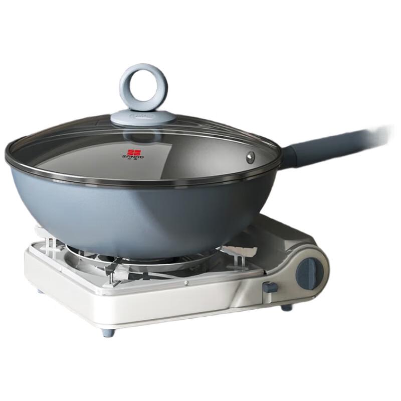 Sanhe Micro-nano Non-stick Wok 32CM