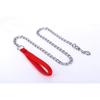 Dog Chain Dog Leash Twisted Chain Dog Metal Iron Traction Pet Leash Foam Handle Pet Leash