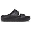 Crocs Classic Cozzzy Sandal Unisex 'Black'