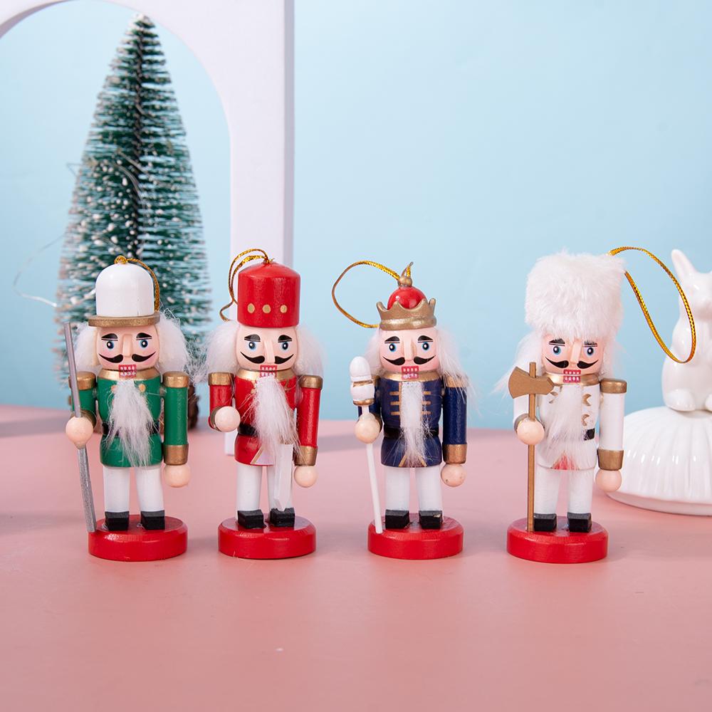 10cm Mini Nussknacker-Schmuckset
