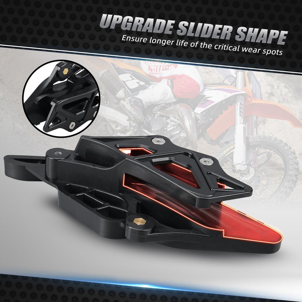 2024 For KTM EXC 300 EXC250 EXCF 350 For Husqvarna TE 300 FE 350 450 For GasGas EC 300 Rear Swingarm Protector Chain Guide Guard