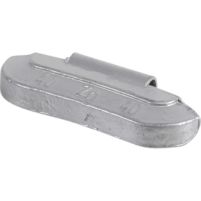 Poids d'équilibrage - bgs - 40g - 50 pièces - pour jantes en acier