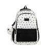 Schoolbag New Student Large Capacity College Style Student Backpack Junior High School Student College Student Sweet Polka Dot High Value Backpack