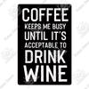 Putuo Decor Funny Beer Metal Sign Vintage Plaque Tin Sign Alcohol Drinker Sign for Bar Pub Club Man Cave Kitchen Wall Decoration