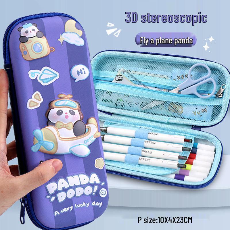 3D Capybara Pencil Case: Multifunctional, Large Capacity Stationery Bag