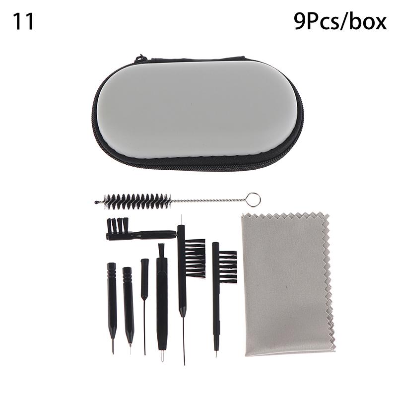 1 Set Hearing Aid Cleaning Tool Hearing Aids Cleaning Kit Brush Vent Cleaner Cleaning Wire With Magnet And Wax Loop Cleaning Set