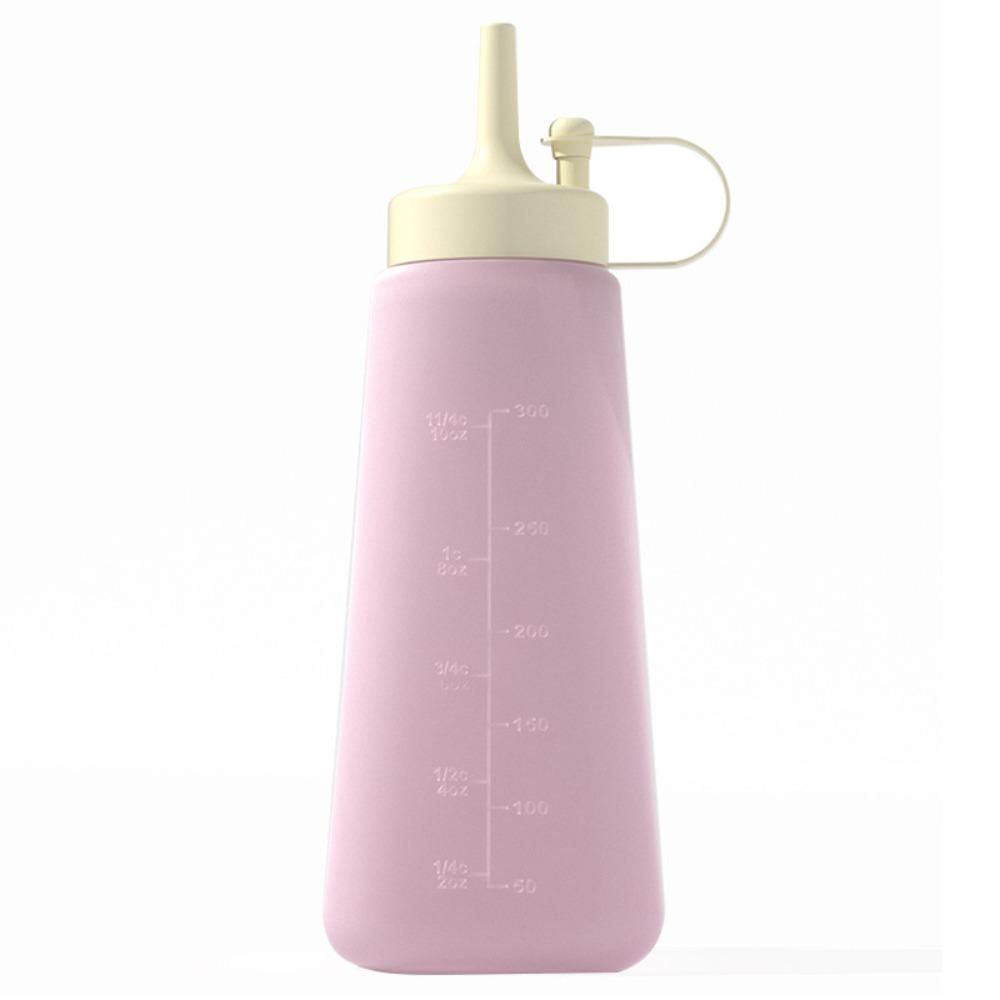 Leakproof Design Condiment Squeeze Bottle Transparent Condiment Storage Jar  Kitchen Use