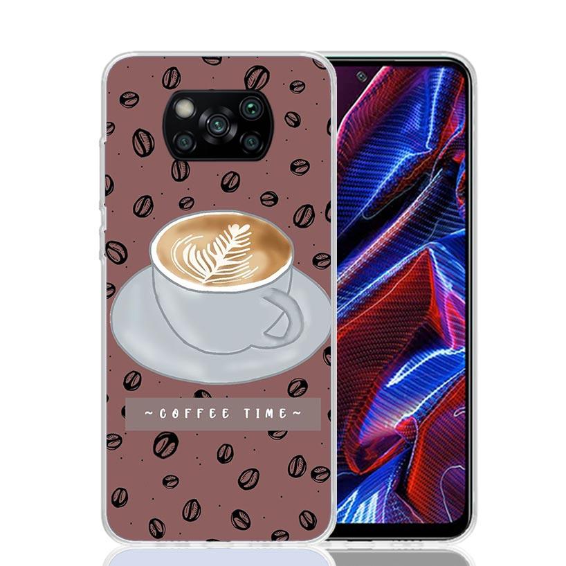 

Coffee Wine Cup Case Phone Cover for Xiaomi Redmi Note 10 9 9S 8 8T 7 5 Pro Mi 12T 11T 10T 9T 12 11 Lite A3 A2 Trend Fundas Mi 1 Redmi Note 8T