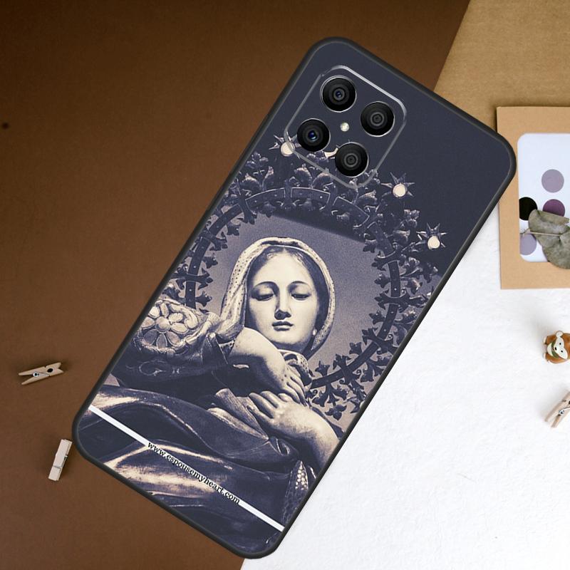 Virgin Mary Christian Case For Honor Magic 8 5 6 7 Pro X9a X9b X9c X9d X8a X8b X8c 50 70 90 200 400 Lite Cover