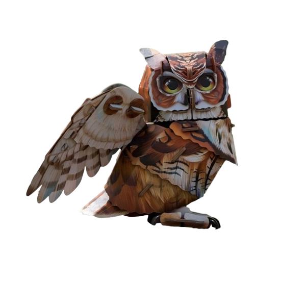 1 Set Bird Assembly Kit 3D Paper Bird Model Cardboard Animal Building Puzzle Toy DIY Craft Decoration Kids Adults Bird Lovers Gift