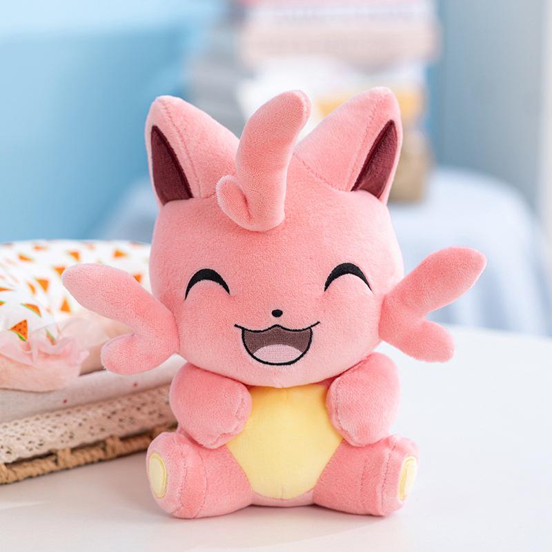 Mengshi Qi Mischief Cat Plush Toy - Anime Sad Elf Cat Doll for Kids and Girls