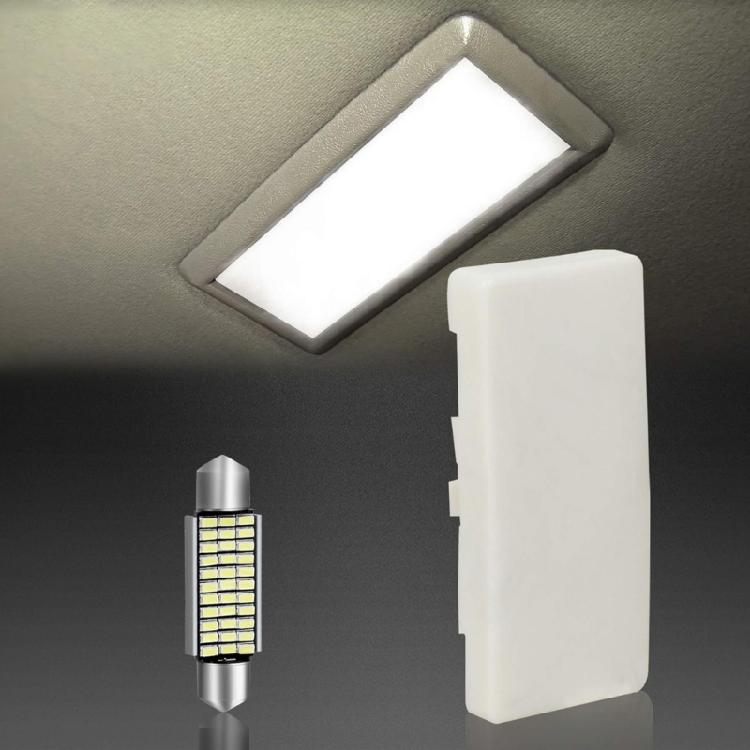 336201 Car Rectangular Dome Light Lens For 74323 Pickup Truck