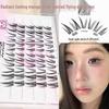 Natural Look Diagonal False Eyelashes: Sweet, Lively, and Eye-Enhancing