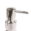 300/500Ml Silver Plating Soap Dispenser Bottle Empty Hand Press Refillable Lotion Bathroom Shampoo Shower Gel Container Accessor