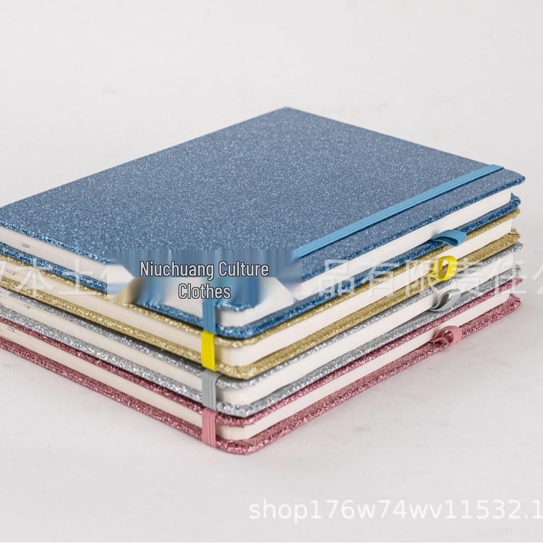 Exquisite A5 Sequin Notebook: Creative Girly Heart Journal for College Students A5