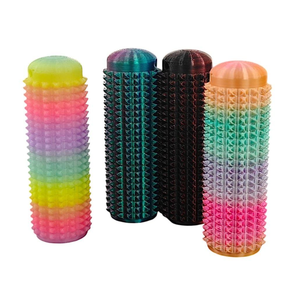BPA-Free Spiky Grip Toy Sensory Stimulation Grippie Stim Keychain Tactile Sensory Keychain  Friends