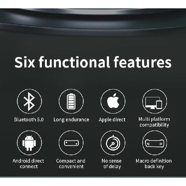D3 gamepad mobile phone controller with expandable game controller support for Android/iOS/Hongmeng mobile game controllers