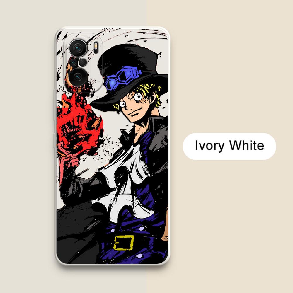 Japan Anime One Sabo Ace Pieces Case For Xiaomi Poco X7 F7 M7 X4 X5 F6 M6 Pro Mi 11T 12T 13T 14T 15T Pro 15 F8 Ultra Phone Cover