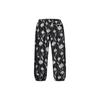 Supreme SS19 Floral Silk Track Pant Flowers Bundle Feet Casual Pants Unisex Black Men's SUP-SS19-10347
